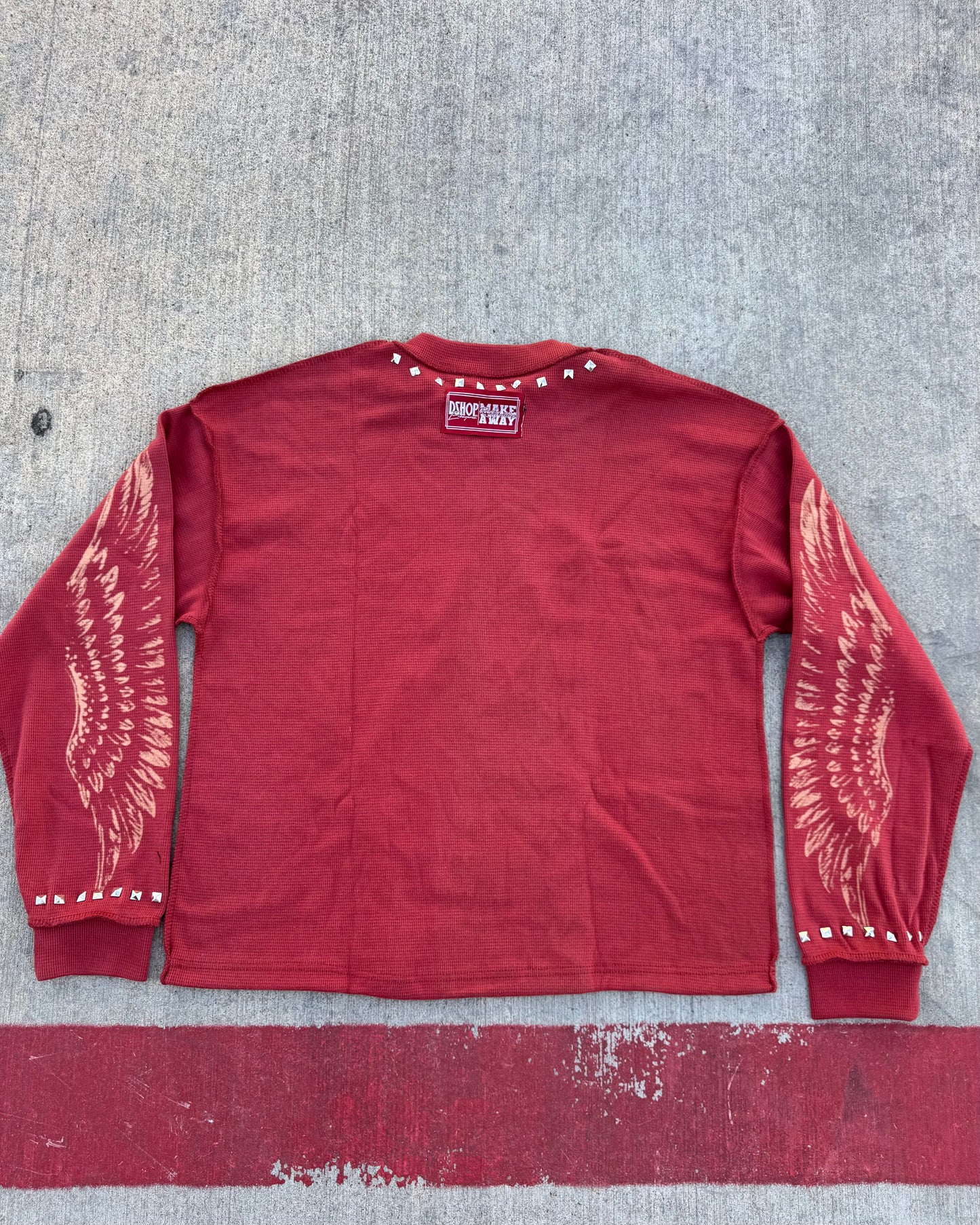 Harley Thermal Tee Brick Red