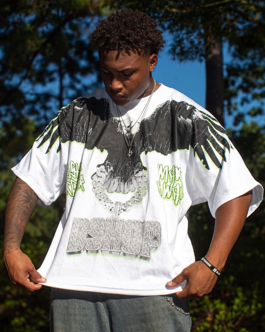 D Shop Takeover Tee (white)
