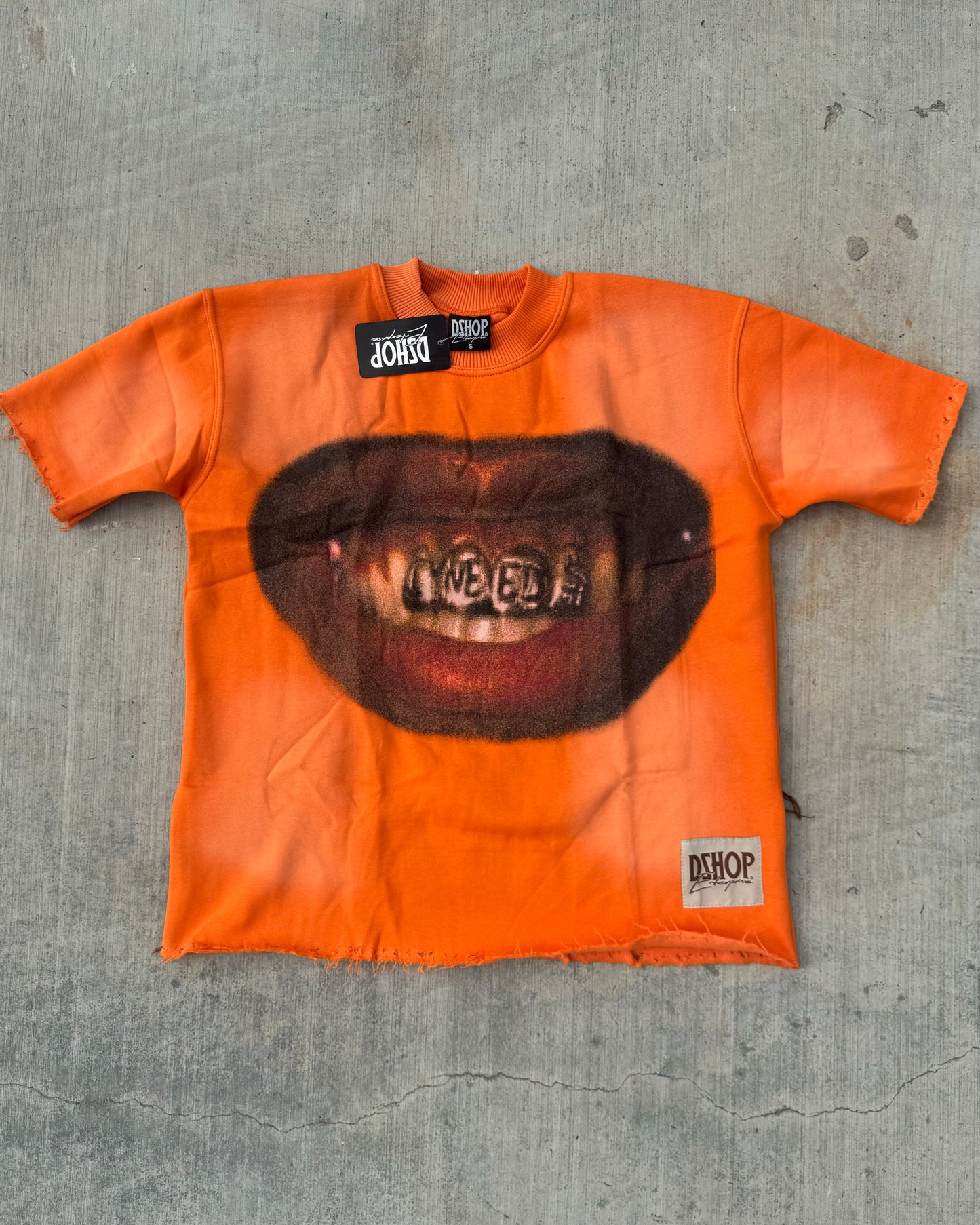 How High Crew Tee (Orange)