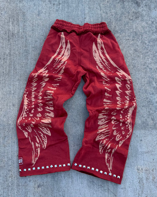 Harley Sweats Brick Red