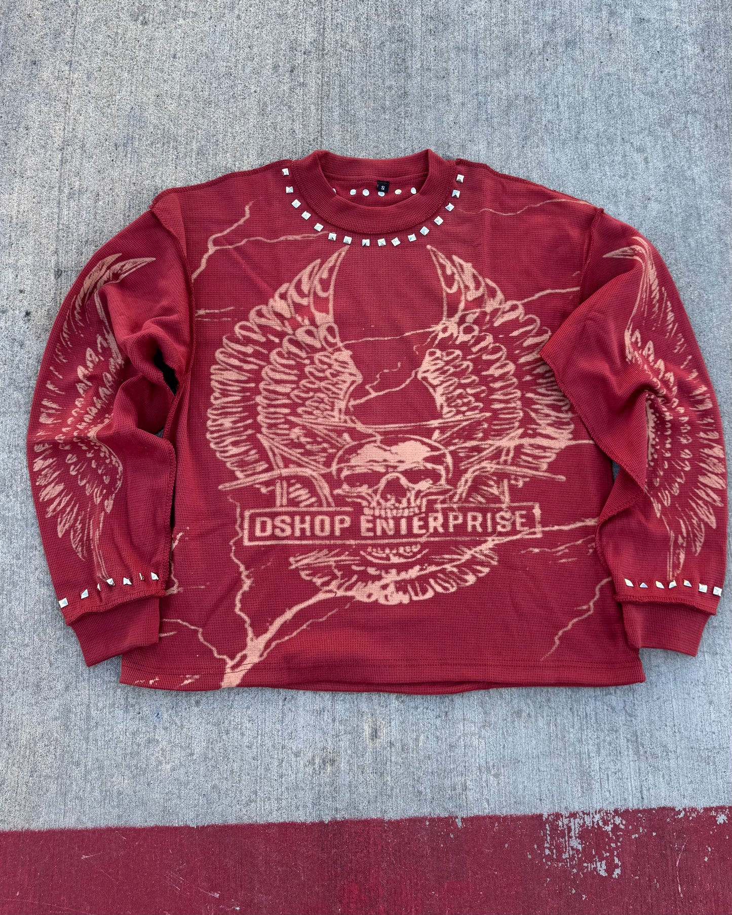 Harley Thermal Tee Brick Red