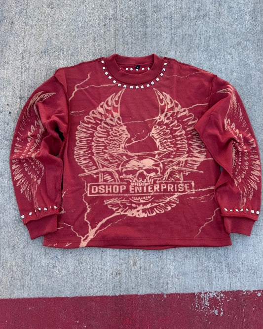 Harley Thermal Tee Brick Red