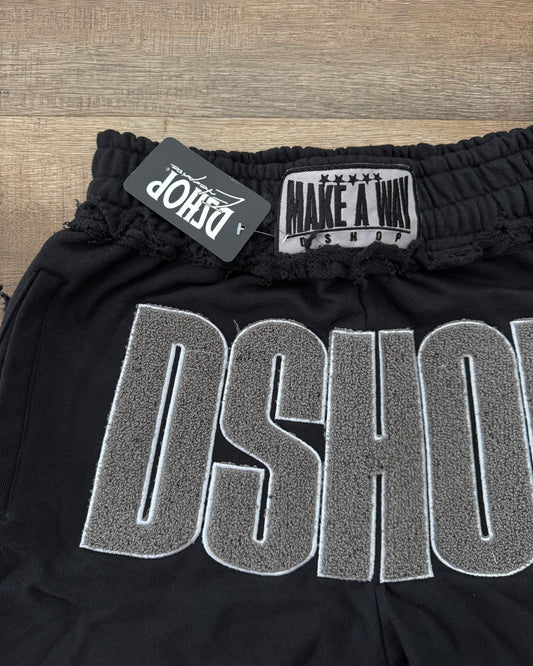 D Shop Knockout Shorts (black)